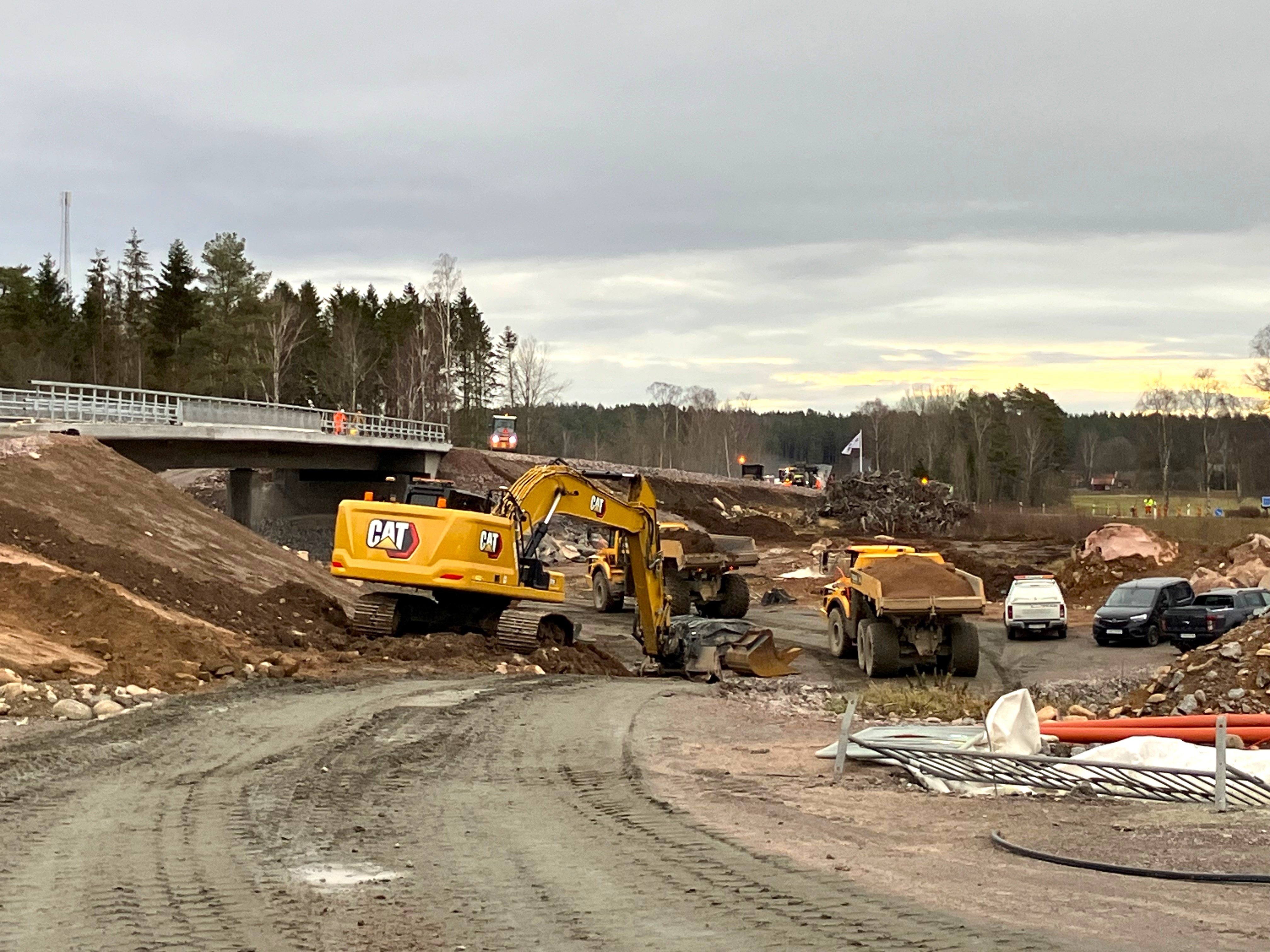 Trafikverket leder om trafiken på E20