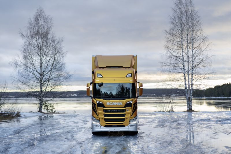 Scania nådde över 50 procent av marknaden i Sverige
