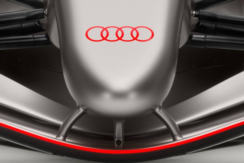 Lyckad fire-up för Audis Formel 1-bil