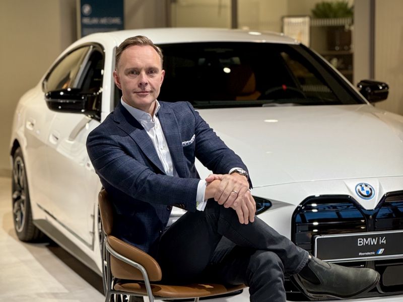 Han blir ny chef för BMW Sverige