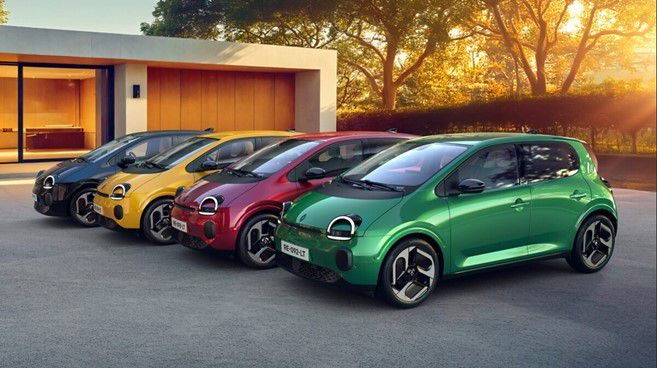 Renault Twingo E-Tech electric visas för publik I Bryssel