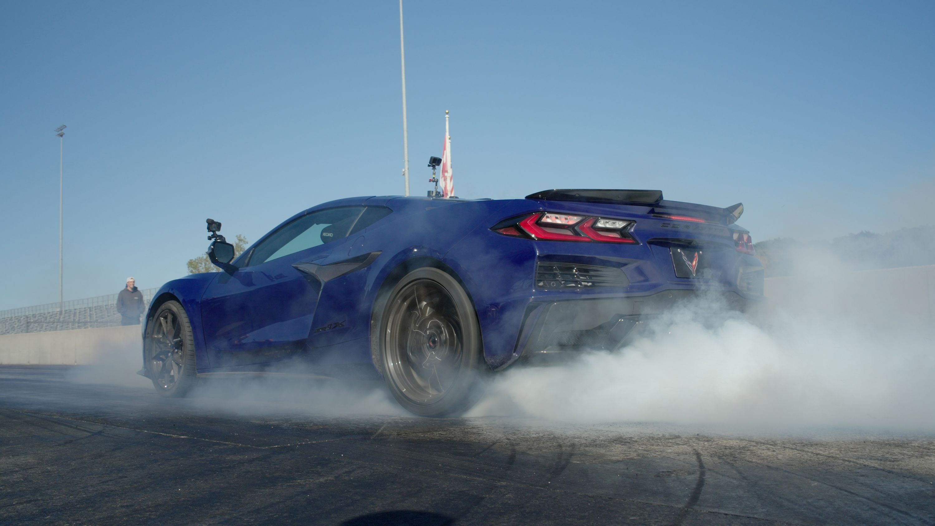 Corvette gör kvartsmilen på 8,675 sekunder