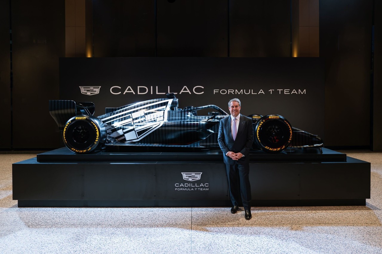 Cadillacs Formel1-bil får specialdekor i Barcelona
