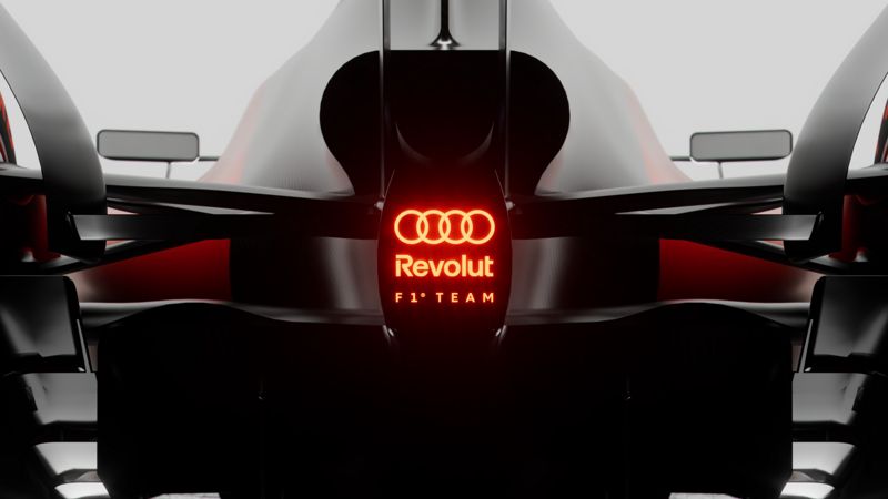 Audi Revolut F1 Team presenterades live