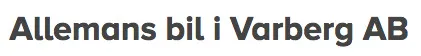 Allemans bil i Varberg AB