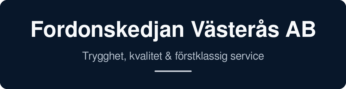 Fordonskedjan Västerås AB