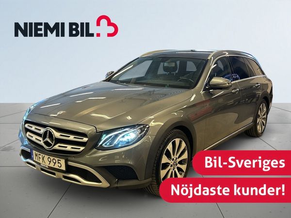 Mercedes E220 d 4M All-Terrain 9G Dvärm/Widescreen/Kamera/SoV-Hjul - 2018