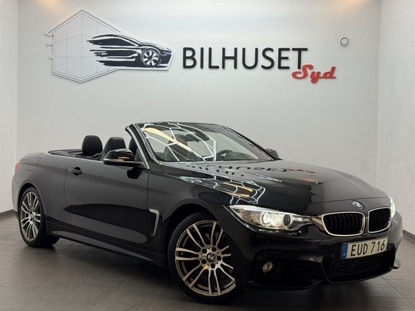 BMW 435 i Cab 306hk M Sport Läder/HarmanK/Navi/Nyservad - 2015