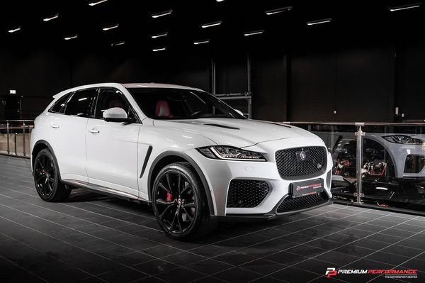 Jaguar F-Pace SVR 550hk V8 SVENSKSÅLD|Pano|Meridian|360|Drag - 2020