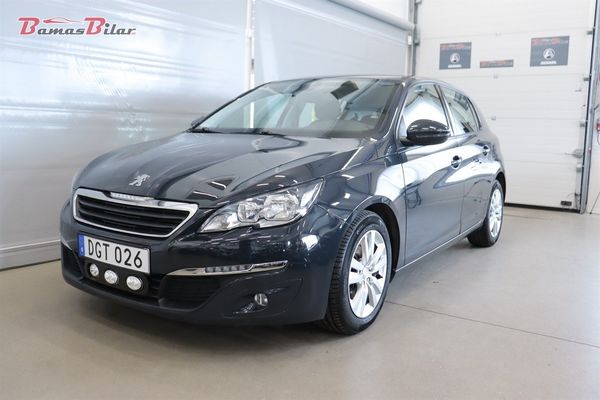Peugeot 308 1.6 BlueHDi 120 8v Manuell, 120hk Active - 2016