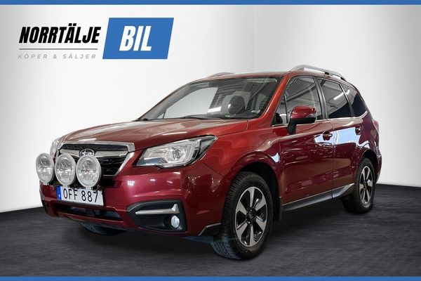 Subaru Forester 2.0 150 HK AWD DRAG VÄRMARE B-KAMERA BLUETOOTH NYSERV - 2016