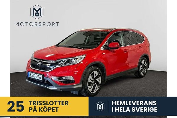 Honda CR-V 1.6 i-DTEC Dragkrok Värmare Navigation Backkamera - 2018
