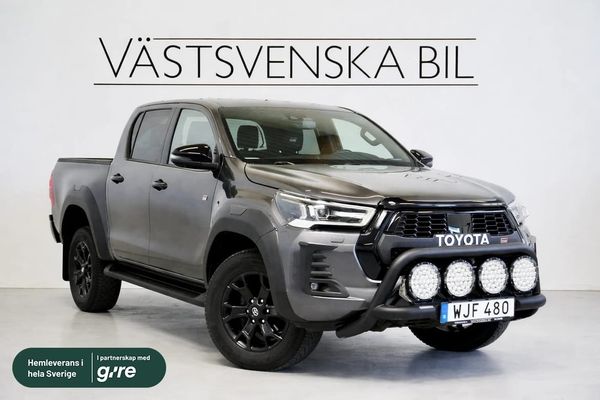 Toyota Hilux Dubbelhytt 2.8 4WD GR Sport Drag/Värmare/MOMS - 2024