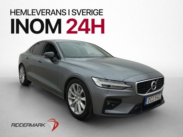 Volvo S60 T5 250hk R-Design H/K Kamera Värmare Navi Skinn - 2019