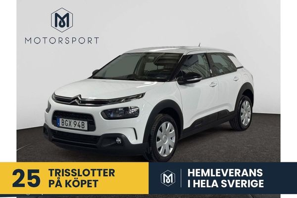 Citroen C4 Cactus 1.2 PT Feel 110hk Farthållare Låga mil Apple Carplay - 2020