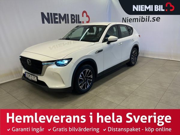 Mazda CX-60 PHEV AWD SoV-Däck/Kamera/Värmare/Rattvärme/Navi/Head-Up - 2023