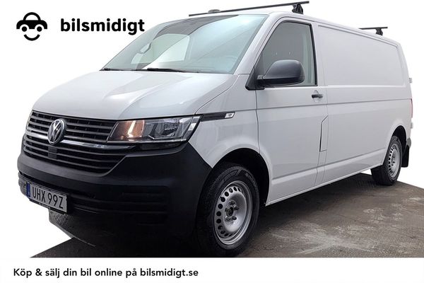 Volkswagen Transporter T32 L2H1 2.0 TDI 4M Drag Värmare 3-sits 150hk - 2023