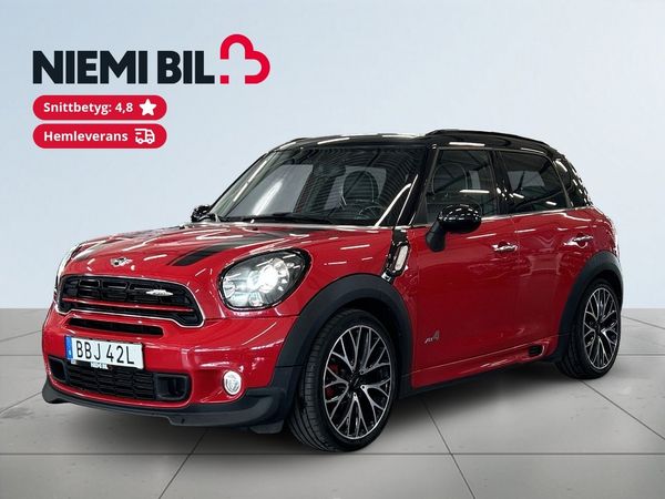 MINI Countryman John Cooper Works ALL4 Salt II S&V-hjul/Skinn/Paddlar - 2015