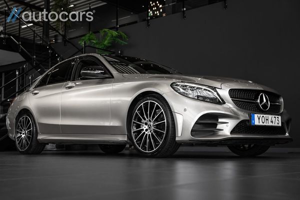 Mercedes C220 d 9G AMG Night|Pano|Värmare|Drag|Navi - 2019