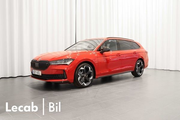 Skoda Superb Combi TSI 265hk 4x4 DSG | Sportline | Drag | Värmare - 2026