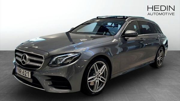 Mercedes E220 d 220d T | 4MATIC | AMG | Panelbel. | B-kam | Farthållare - 2018
