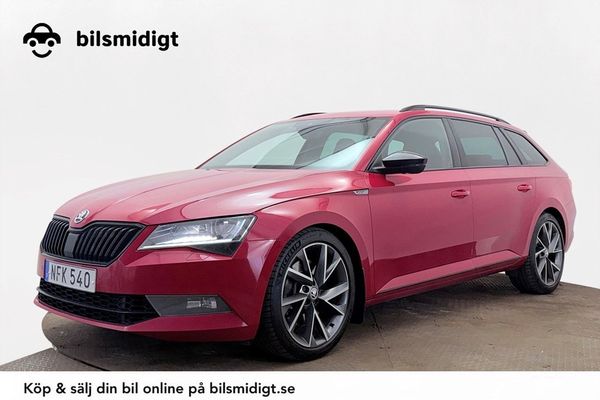 Skoda Superb 4x4 Business Sport Drag Läder/Alcantara AppConnect CANT - 2018