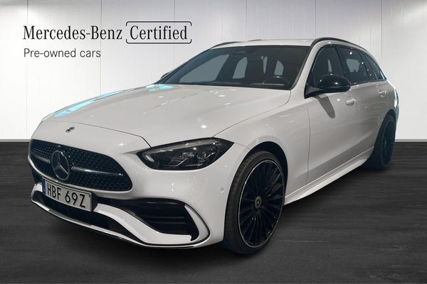Mercedes C300 e T AMG Line BACKKAMERA//DRAG//FARTHÅLLARE//NIGHT-PACK - 2022
