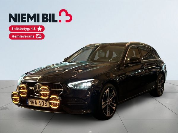 Mercedes C300 T d e 4M 9G Avantgarde MOMS/Värmare/SoV/Ad.Fhåll - 2024
