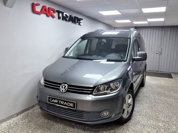 Volkswagen Caddy LIFE 1.6 TDI AUTOMAT VÄRMARE NY KAMREM DRAG 2ÄG 102HK - 2012