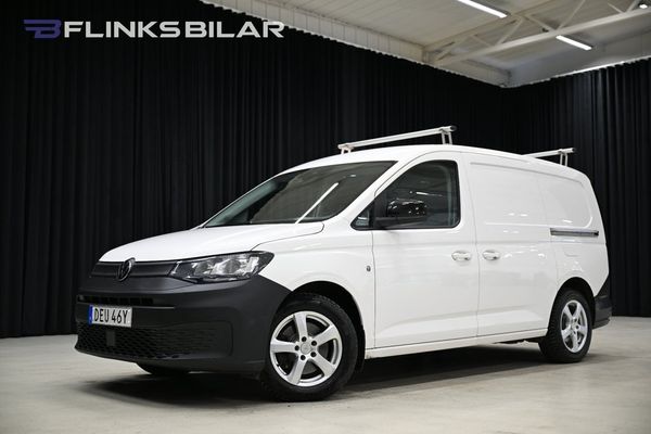 Volkswagen Caddy Maxi DSG 122HK Servicebil|Dubbeldörr|Sortimo-Inredd|SeUtr!!! - 2021