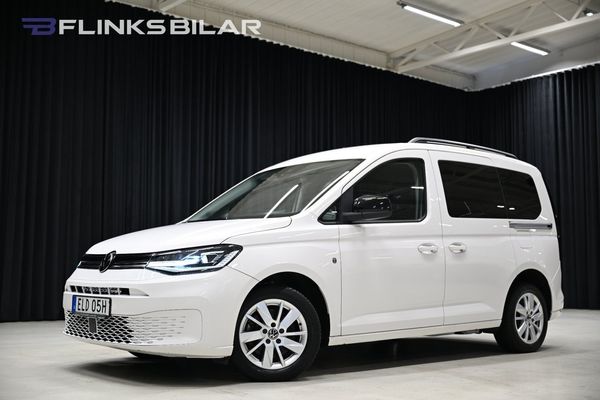 Volkswagen Caddy 2.0 TDI DSG 122HK 7-Sits|Nedlackad|LED|Dubbeldörr|SeUtr - 2022