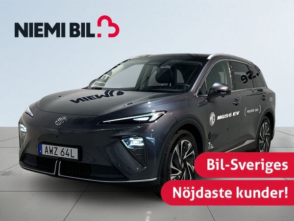 MG S6 EV Dual Motor 77 kWh AWD 360° HuD Panorama 0 % Ränta - 2026