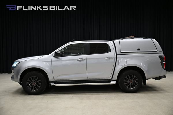 Isuzu D-Max 163HK Automat|Dubbelhytt|Kåpa|Drag|Värmare|Moms|SeUtr!! - 2023