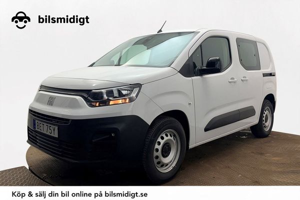 Fiat E-Doblo doblò-e 50 kWh CCS Head-Up Kamera PDC 3-sits 2xSidodörr NY BIL - 2024