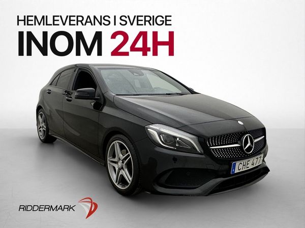 Mercedes A180 AMG Navi Kamera Halvskinn Bluetooth - 2017