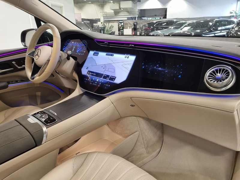 Mercedes EQS450 SUV bild 9