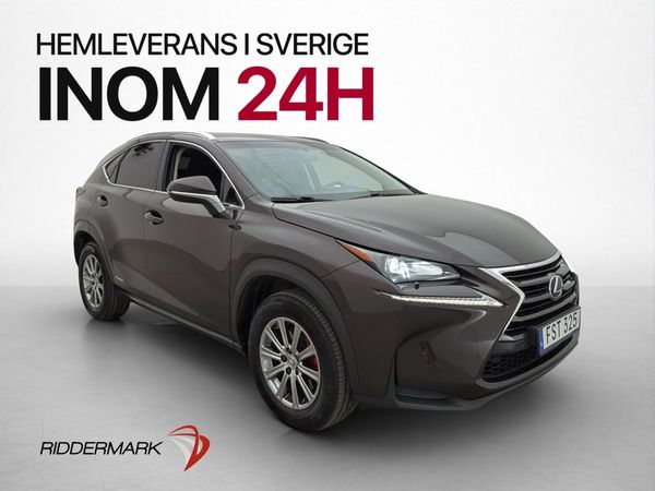 Lexus NX 300h AWD 197hk Dragkrok Navi P-Sensorer 0,51L/mil - 2015
