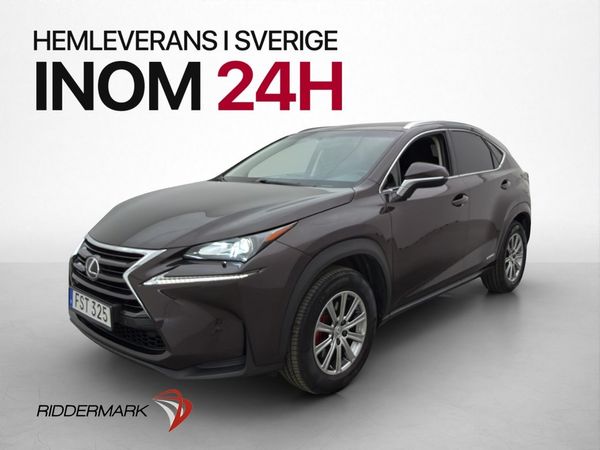 Lexus NX 300h AWD 197hk Dragkrok Navi P-Sensorer 0,51L/mil - 2015