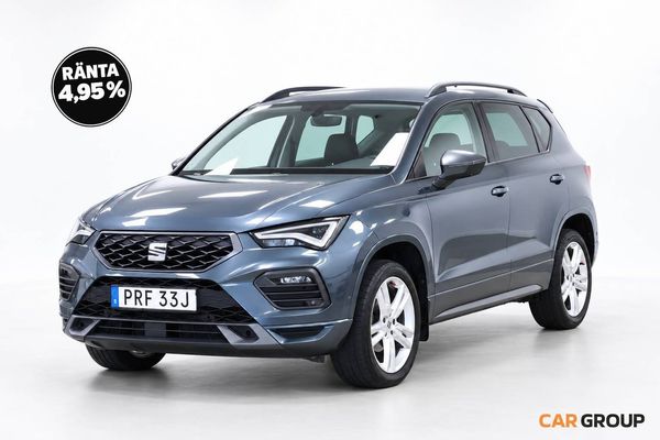 Seat Ateca 1.5 TSI FR Kamera PDC Dragkrok P-värmare Carplay GPS - 2021