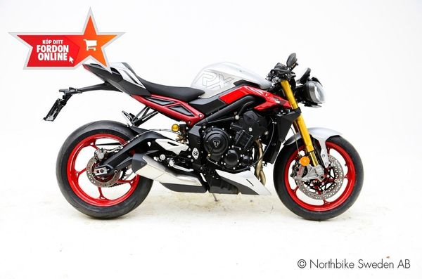 Triumph Street Triple 765 RX - Fri hemleverans! - 2026