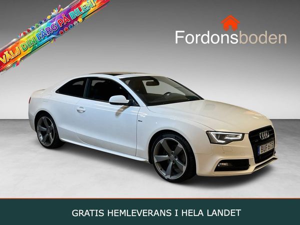 Audi A5 Coupé 2.0 TFSI Quattro S-Line B/O Panorama 230hk - 2016