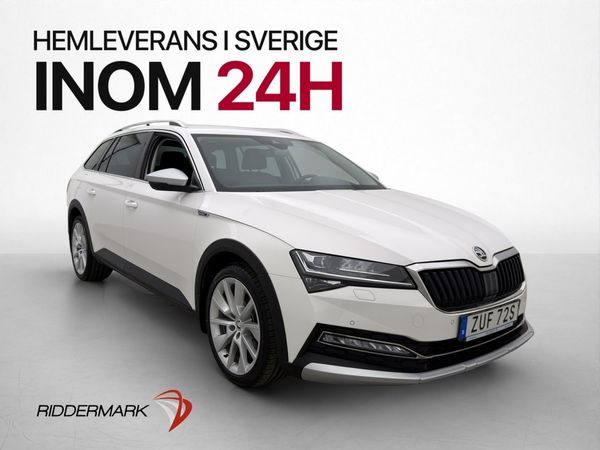 Skoda Superb Scout 2.0 TDI 4x4 Drag Värmare Canton MOMS - 2020