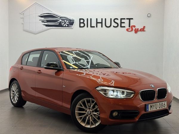 BMW 118 i 136hk Sport line M-ratt/HiFi/Rattvärme/1 Brukare - 2016