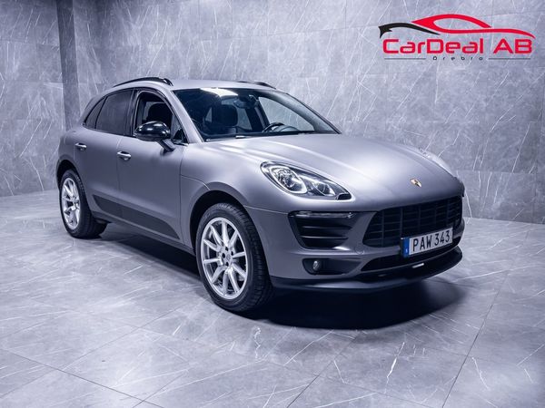 Porsche Macan S Diesel PDK AWD 258hk Värmare 14-Vägs Kamera Läder - 2017