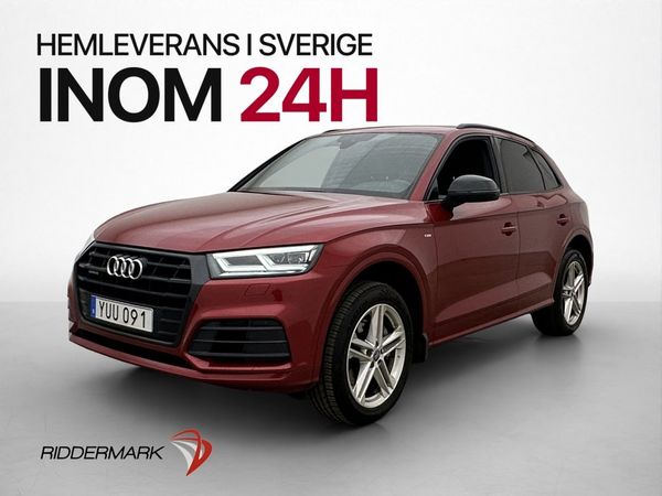 Audi Q5 2.0 TDI 190hk Quattro S-Line Värmare Matrix Dragkrok - 2018