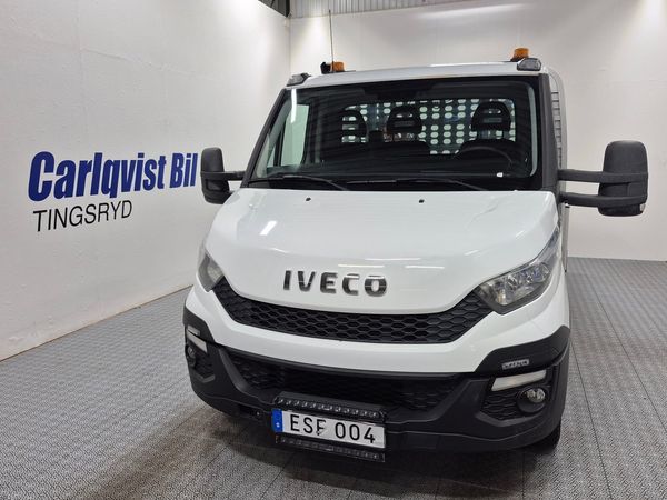 Iveco Daily 35-140 FLAK MED KRAN 3.0 JTD 136HK GAS - 2015