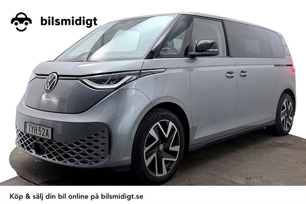 Volkswagen ID. Buzz LWB 91 kWh Style+ Pro 6-sits Drag Navi Kamera 286hk - 2025