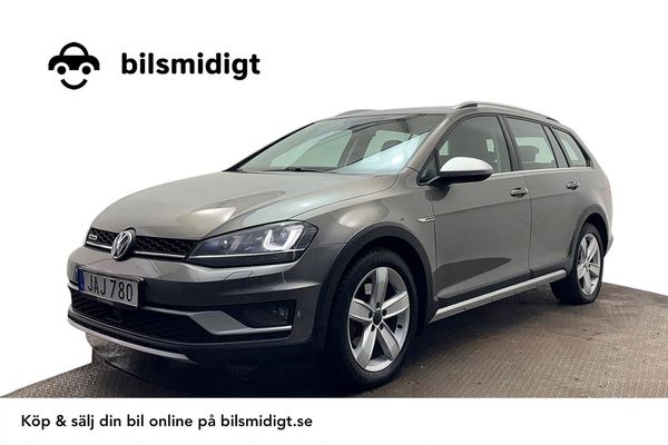 Volkswagen Golf Alltrack 2.0 TDI 4M Premium Drag Delskinn Massage Kamera Värmare - 2016