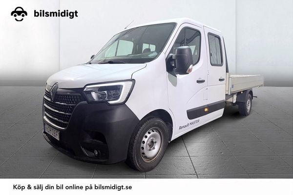 Renault Master Chassi Cab 3.5T 2.3 7-sits Kamkedja Navi Värmare 180hk - 2021