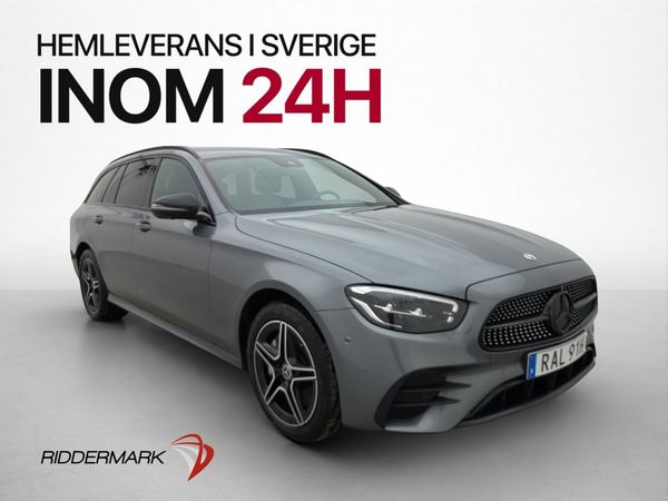 Mercedes E300 T de 4M AMG Wide Värmare Burmester 360° - 2023